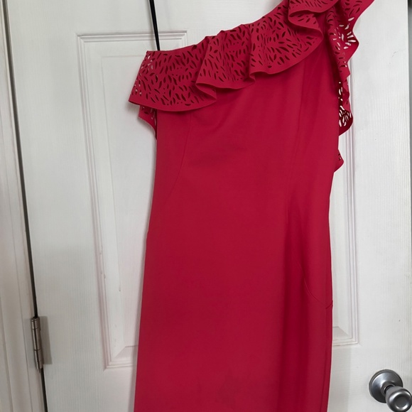 Laundry Coral Pink Cocktail Dress - Picture 2 of 5